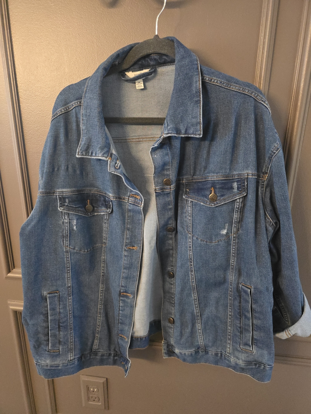 Terra & Sky Blue Denim Jean Jacket